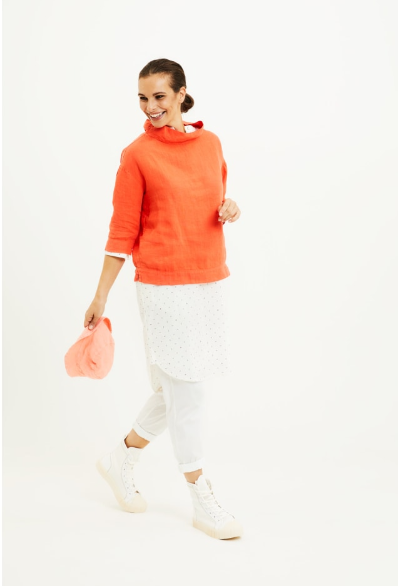 Maglia trequarti- lino - personalizzabile