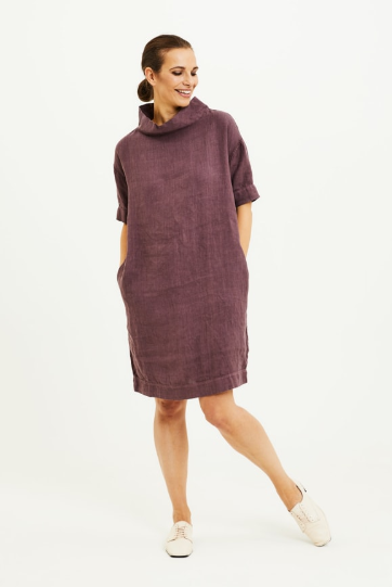 Abito collo - lino - personalizzabile