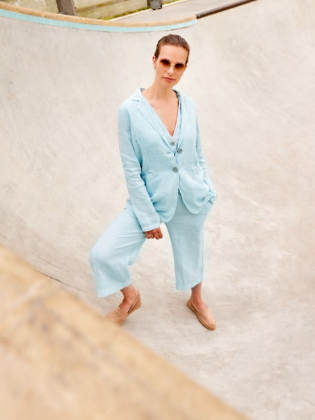 Blazer - lino extra fine - personalizzabile