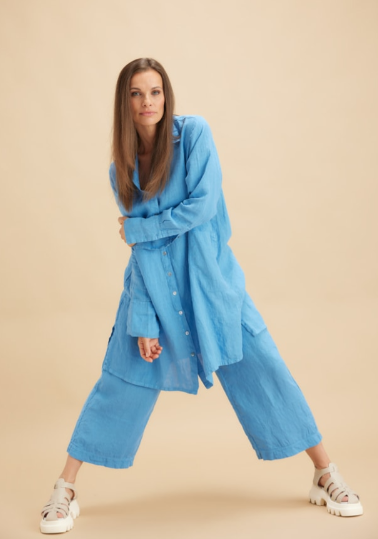 Camicione - lino extra fine - personalizzabile