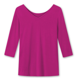 Maglia maniche 3/4 - bamboo - personalizzabile Maglia maniche 3/4 - bamboo - personalizzabile