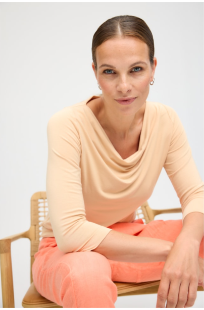 Maglia barca maniche 3/4 - bamboo - personalizzabile