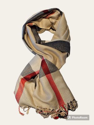 Sciarpa cotone-lana Sciarpa cotone-lana