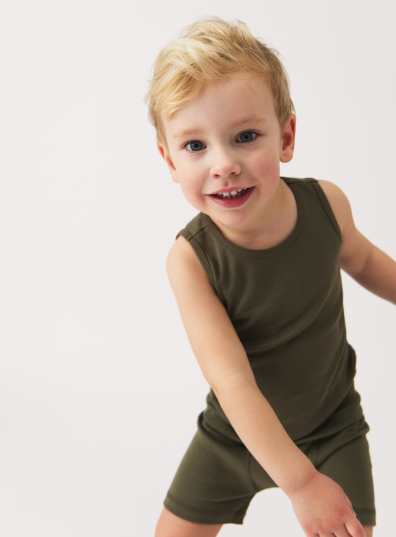 Bjork - canottiera- cotone organico