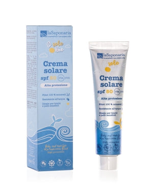 Crema solare SPF 50 Bambini e pelli sensibili - Travel size Crema solare SPF 50 Bambini e pelli sensibili - Travel size