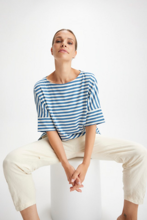 Maglia trequarti - cotone organico - personalizzabile Maglia trequarti - cotone organico - personalizzabile