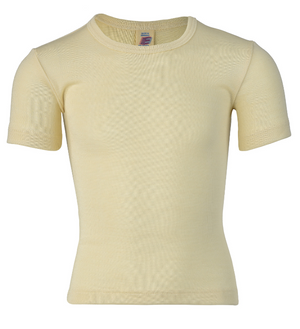 Tshirt ecru lanaseta manica corta unisex Tshirt ecru lanaseta manica corta unisex