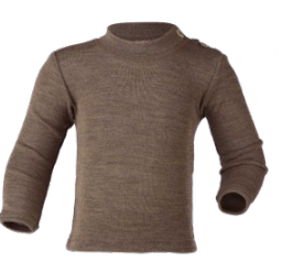 Maglia bebè lanaseta manica lunga Maglia bebè lanaseta manica lunga