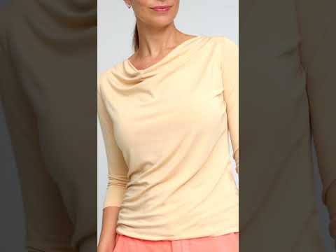 Maglia barca maniche 3/4 - bamboo - personalizzabile