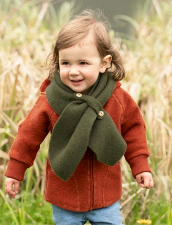 Sciarpa pile di lana