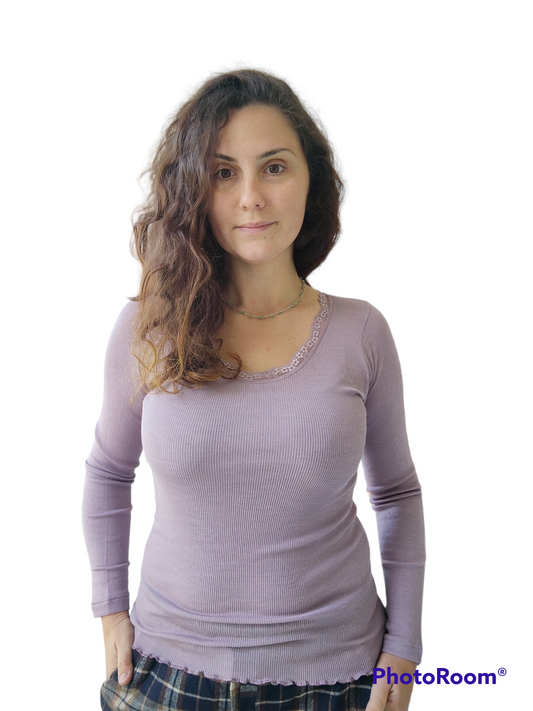 Maglia manica lunga lanaseta sogno
